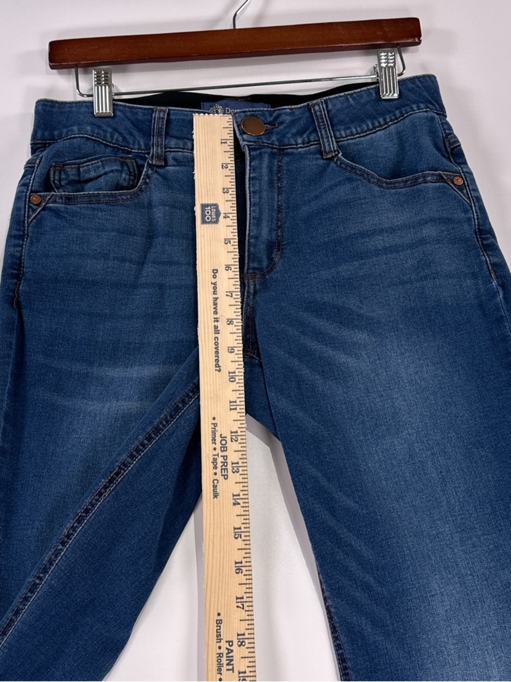 Democracy Absolution Bootcut Stretch Jeans Blue 8P - Picture 8 of 10
